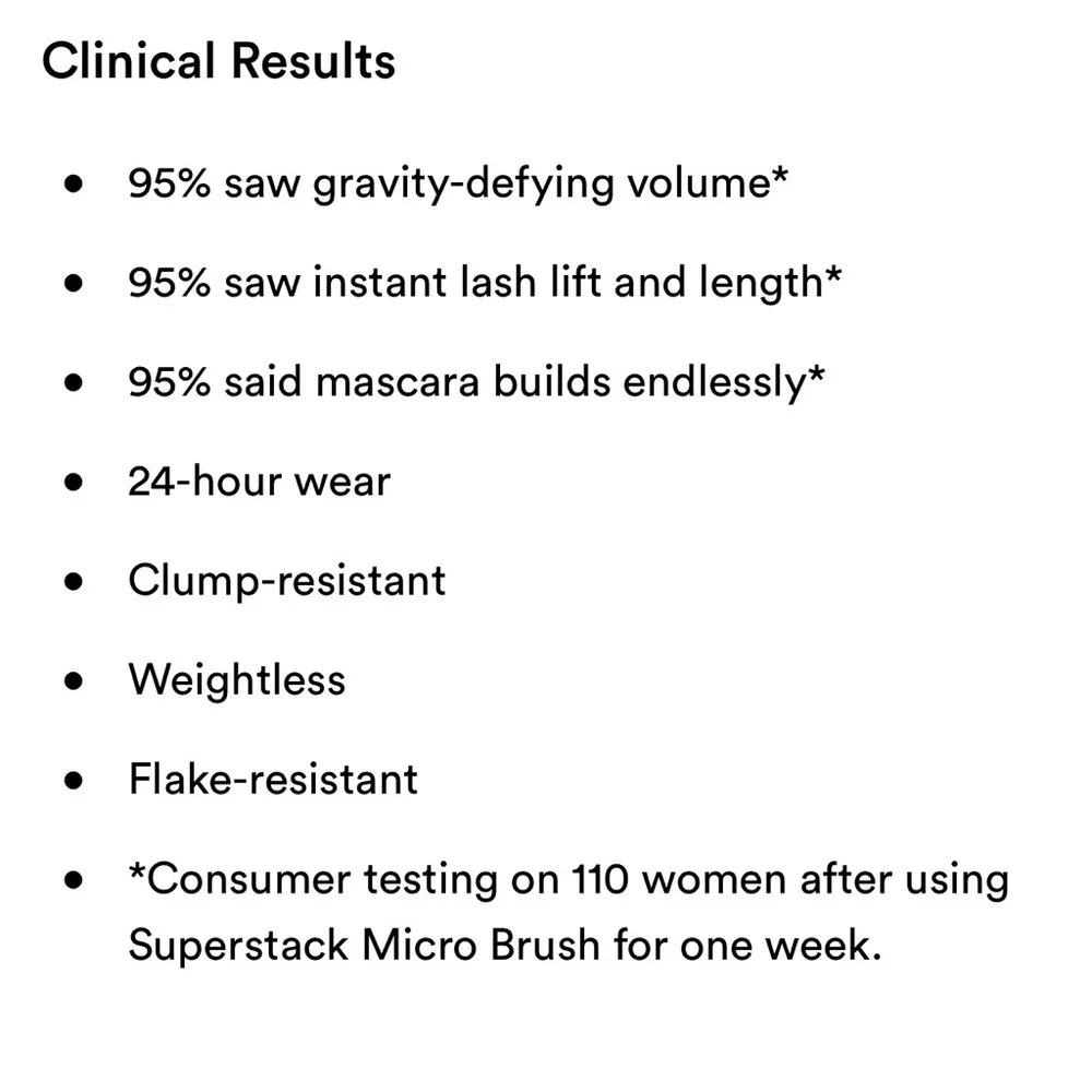 $7❤️‍🔥 MAC MACSTACK Mascara Mega Brush BLACK 👁️ NEW Lenghtening